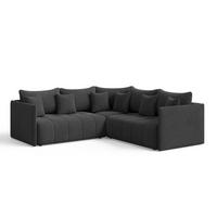 ECKSOFA Ardi Anthrazit - Anthrazit, Holz/Textil (240/240cm) - Graingold