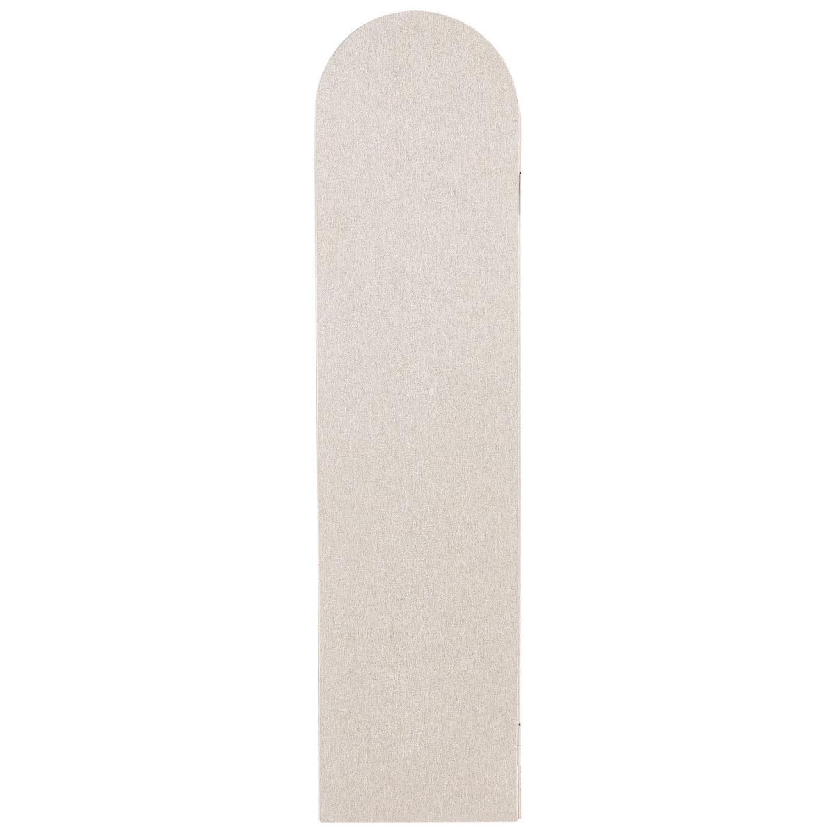 AKUSTIK-RAUMTEILER Beige Slimmy - Beige, Kunststoff (120/160/2cm) - Beliani