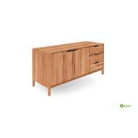 KOMMODE PAUL Kernbuche - Kernbuche, Holz (140/64/50cm) - byoak