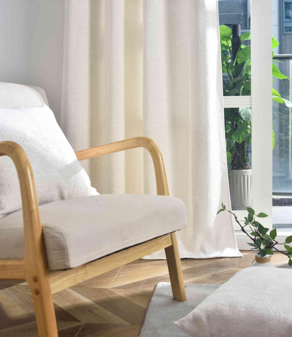 VORHANG NÜRNBERG HxB 245x135 cm Weiß - Weiß, Textil (135/245/245cm) - Gardinenbox