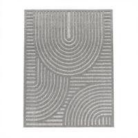 OUTDOORTEPPICH Ethno Grau 60 x 100 cm - Grau, Kunststoff (60/100cm) - TT Home