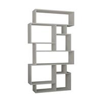 BÜCHERREGAL mit Fächern 96/25/168 cm - Weiß, Holzwerkstoff (25.5/168.5/28cm) - Calicosy