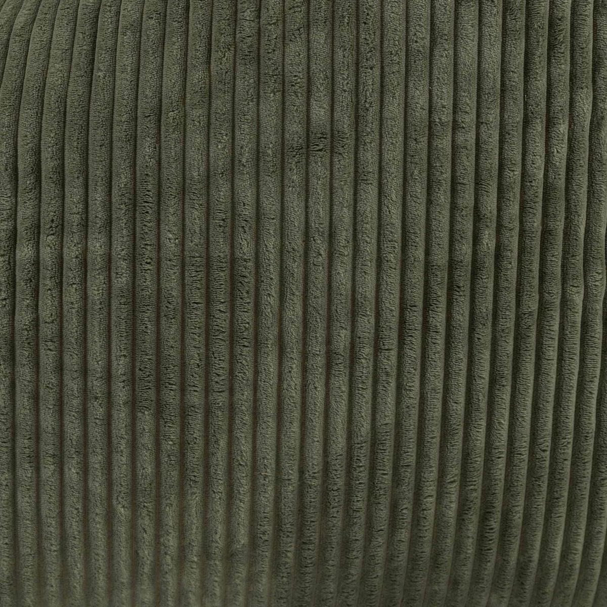 SITZSACK Sofa mit rundem Hocker - Salbeigrün, Textil (160/70/93cm) - icon