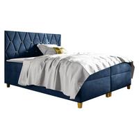 BOXBETT Inez - H3 - Blau, Holz (160/200cm) - MIRJAN24