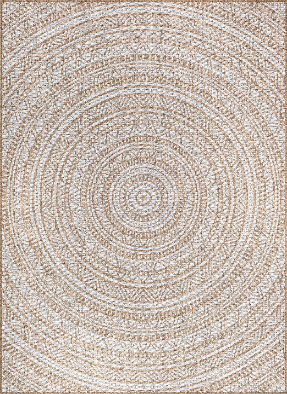 TEPPICHLÄUFER Orientalisch BORNO Polypropylen Natur 80 x 200 cm - Beige, Textil (80/200cm) - KADIMA DESIGN