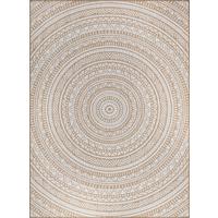 FLACHWEBTEPPICH Orientalisch BORNO Polypropylen Natur 160 x 220 cm - Beige, Textil (160/220cm) - KADIMA DESIGN