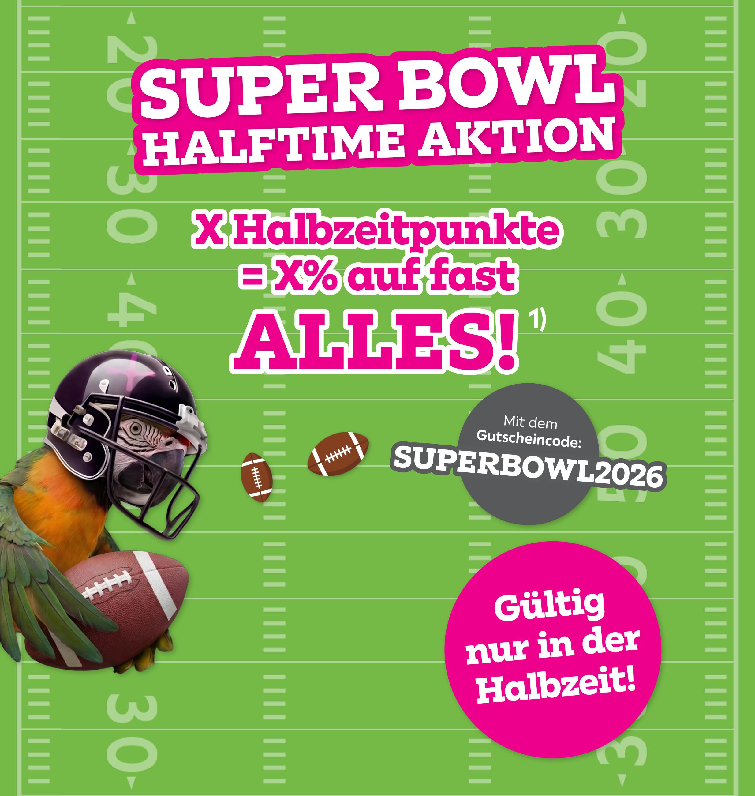 Super Bowl Halftime Aktion