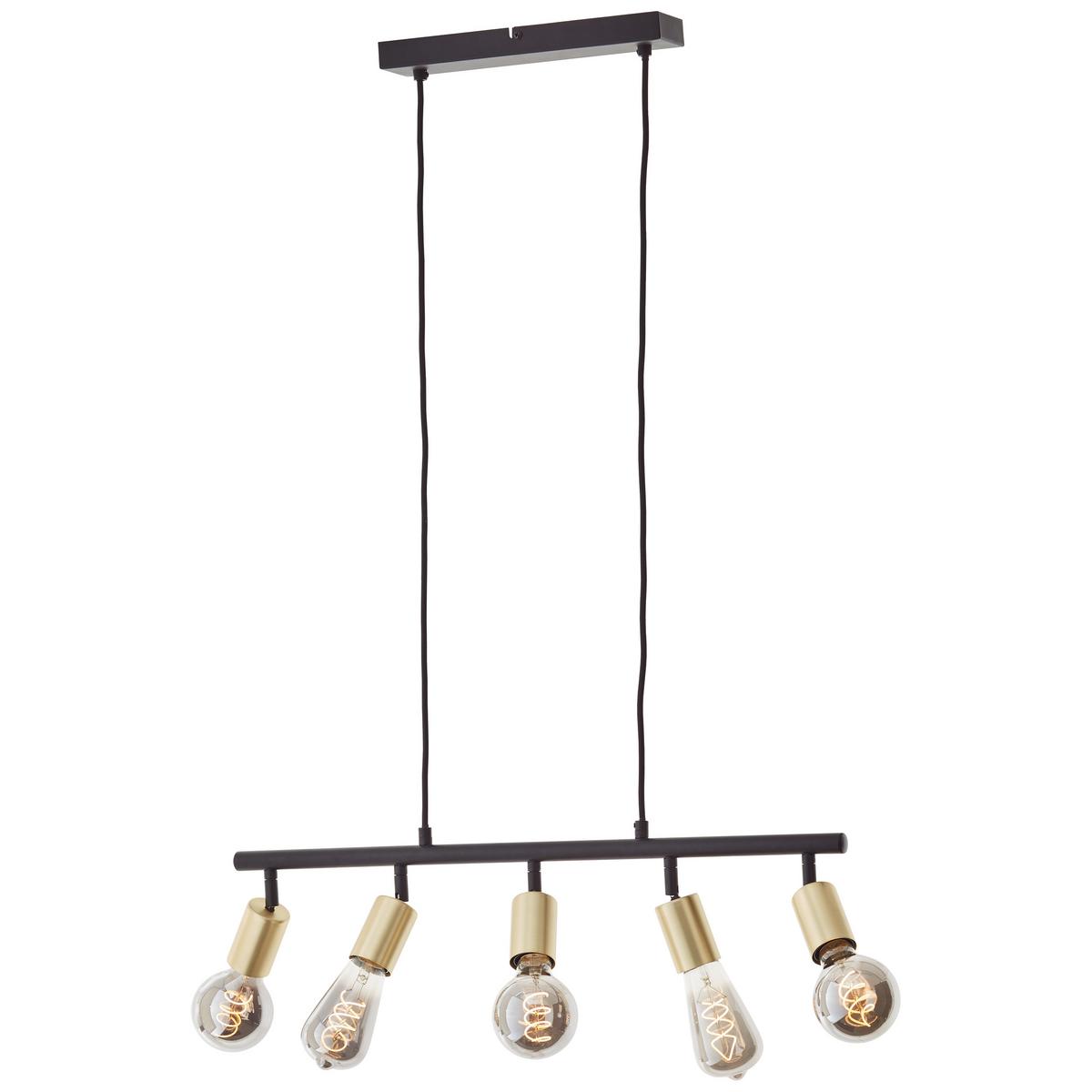 BALKENPENDEL Tiffany 99684/78 - Schwarz, Metall (6/63/90cm) - Brilliant