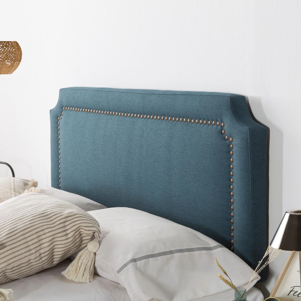 KOPFTEIL 140x60 cm Leonor Blau - Blau, Textil (8/60/140cm) - VS Venta-stock