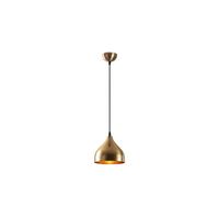 HÄNGELAMPE CORTINA Bronze Metall - Bronzefarben, Metall (18/18/114cm) - KAWOLA