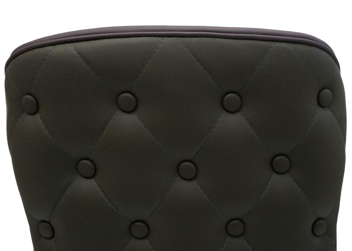 ESSZIMMERSTUHL Dunkelgrün, Grau 6er-Set - Dunkelgrün/Grau, Textil (53/86/53cm) - MCW