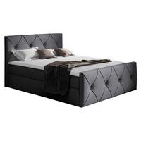BOXBETT Crystal Lux - H3 - Graphitfarben, Holz (180/200cm) - MIRJAN24