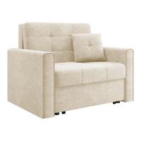 SCHLAFSOFA Viva Lux I - Naturfarben, Holz/Textil (103/85/98cm) - MIRJAN24