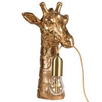 TISCHLAMPE Giraffe Gold Malaika - Messingfarben/Goldfarben, Kunststoff (23/16/40cm) - Beliani