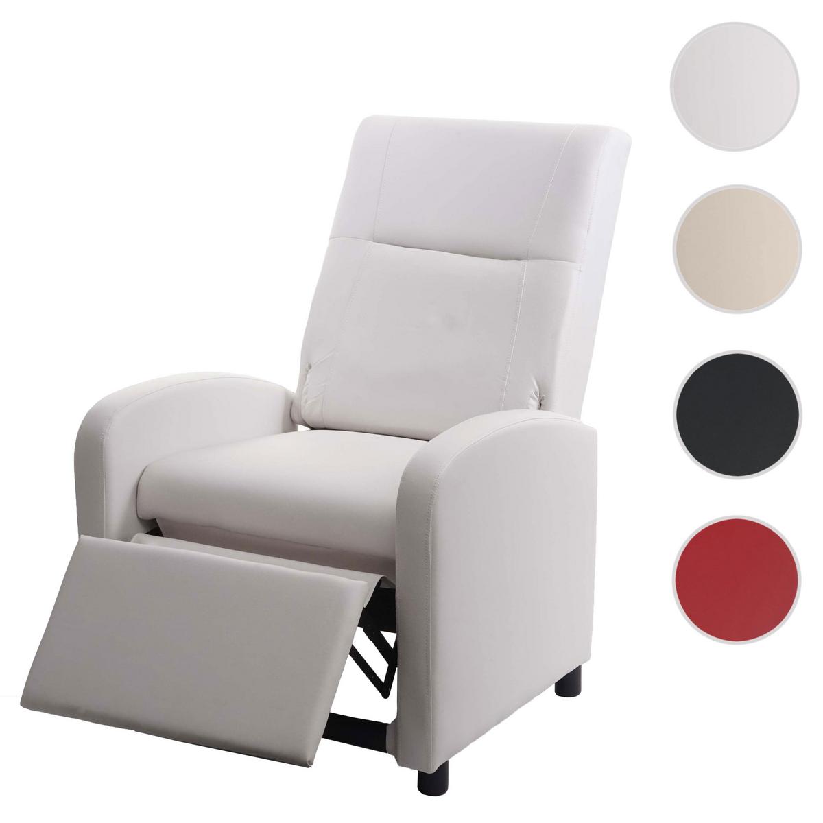 RELAXSESSEL Weiß - Weiß, Textil (70/99/75cm) - MCW