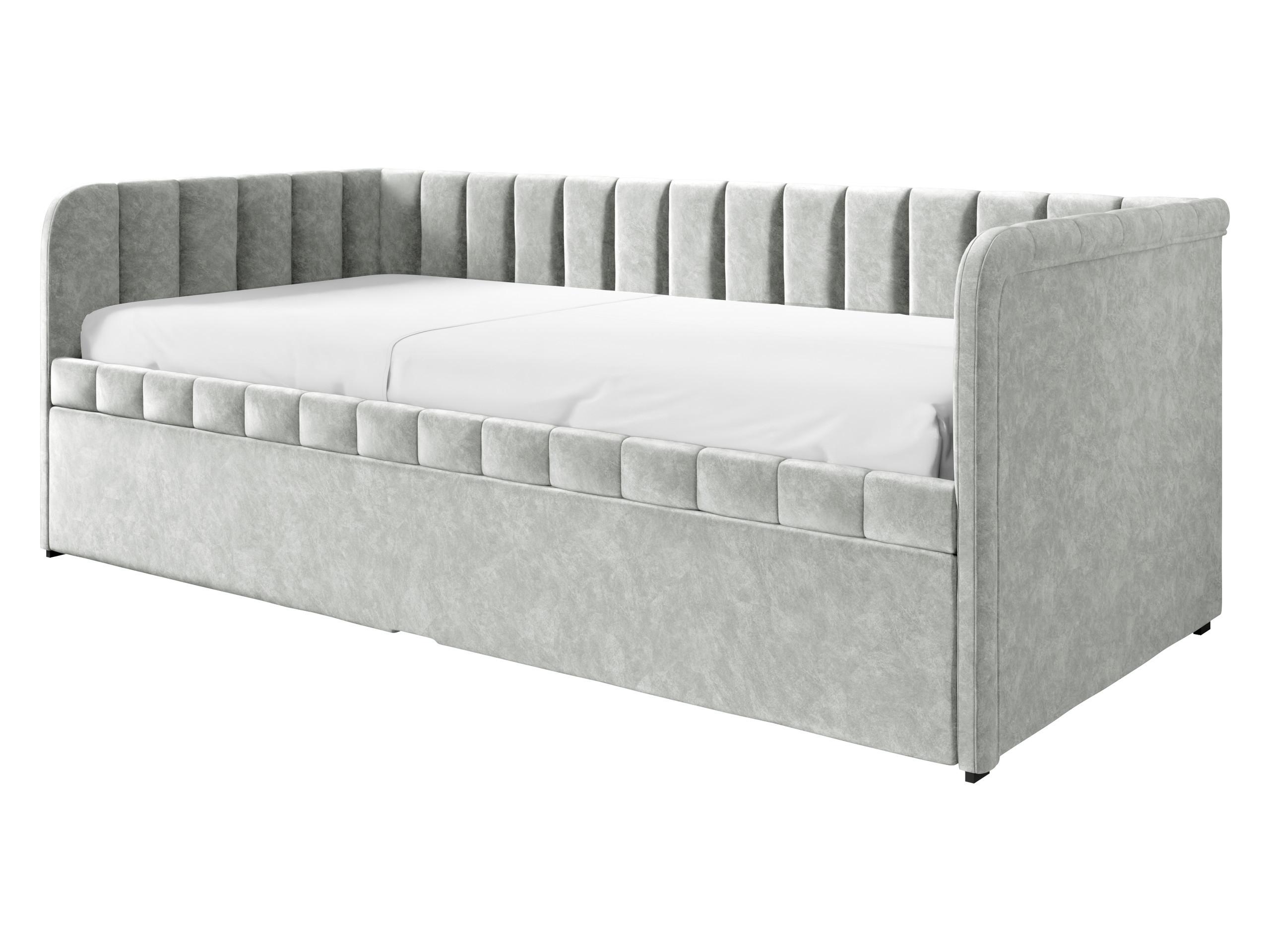 JUGENDBETT Nube - Schwarz/Grau, Holz/Kunststoff (90/200cm) - MIRJAN24