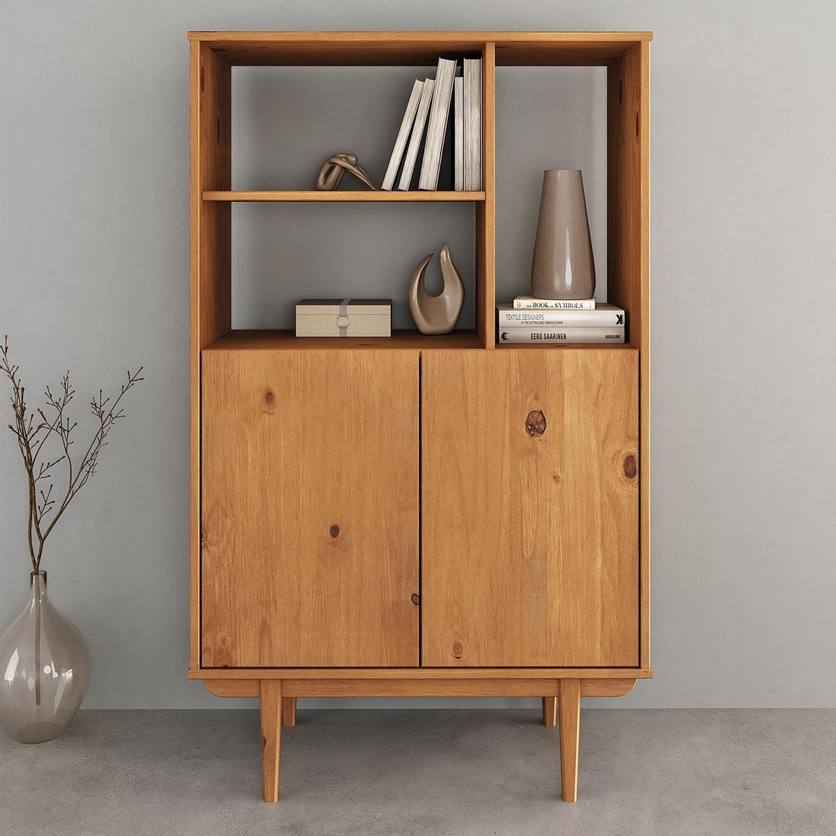 HIGHBOARD SIMONA Eiche - Eichefarben, Holz (80/133/37cm) - IDIMEX