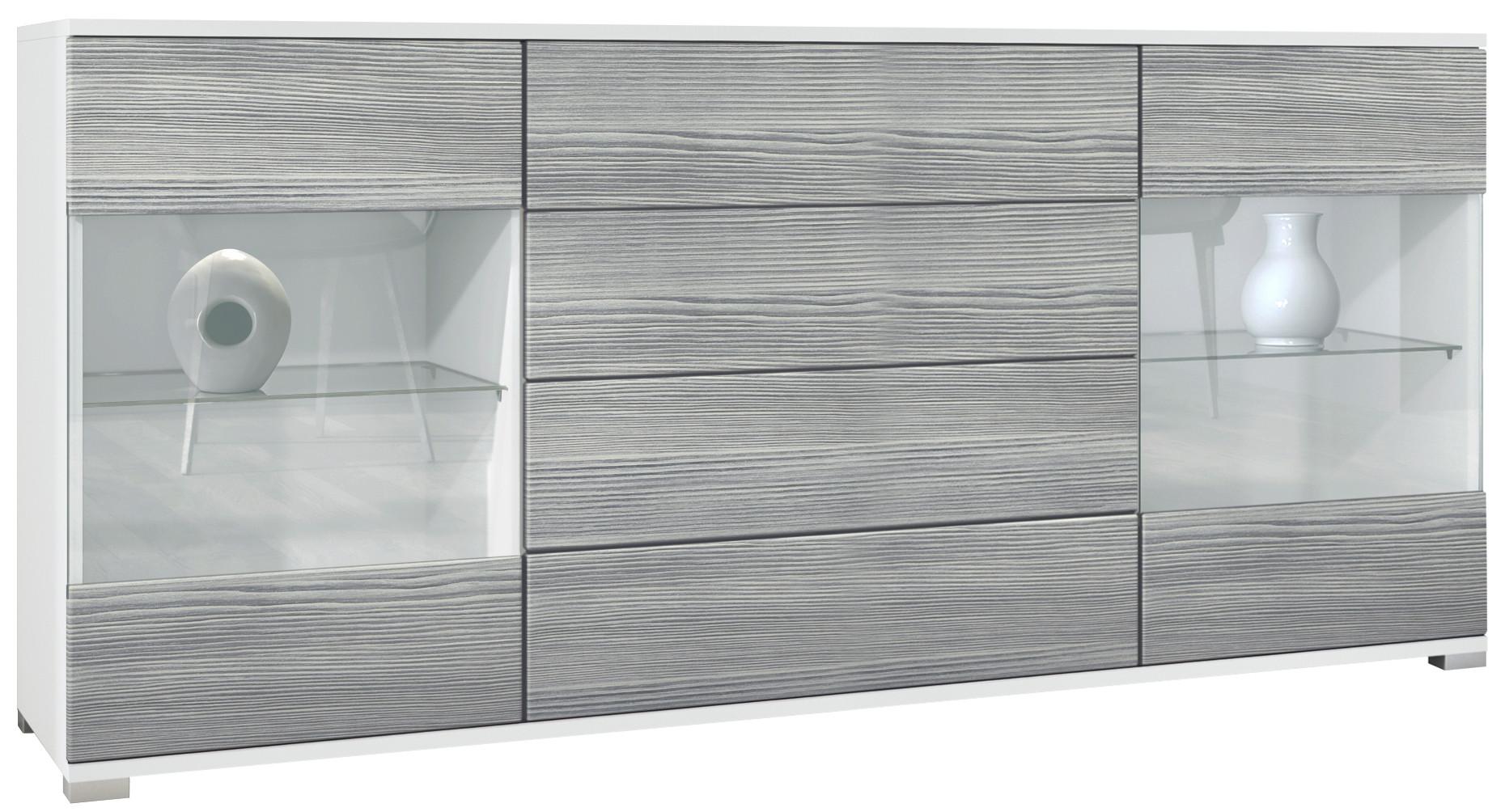 SIDEBOARD Bari Avola-Anthrazit - Anthrazit, Holzwerkstoff (166.5/75.5/35cm) - Vladon
