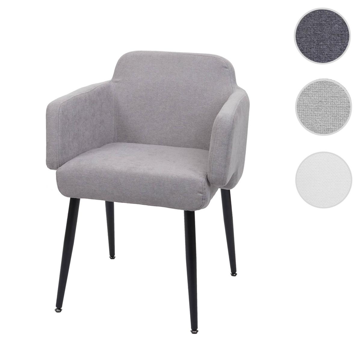 ESSZIMMERSTUHL Grau - Grau, Textil (57/77/56cm) - MCW