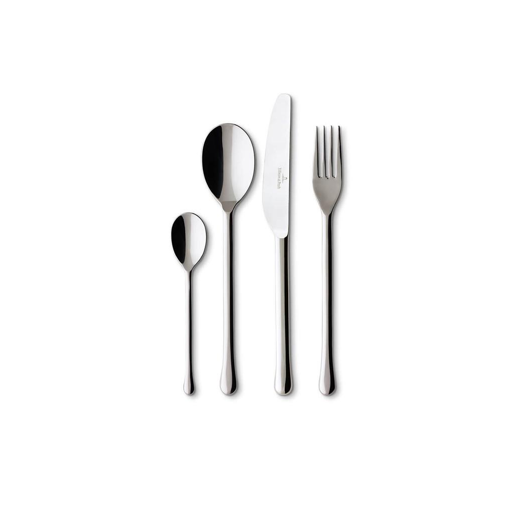 TAFELBESTECK Udine silber 180-tlg. - Silberfarben, Metall - Villeroy & Boch