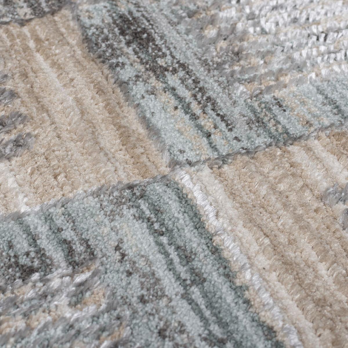 TEPPICH DALE, geometrisch, Grau, 160 x 240 cm - Grau, Textil (240/160cm) - KADIMA DESIGN
