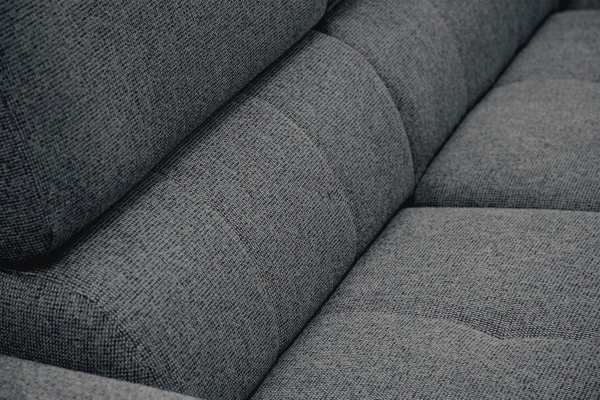 ECKSOFA FIERO 5-Sitzer, dunkelgrau - Dunkelgrau/Schwarz, Holzwerkstoff/Textil (290/228cm) - Wozimo
