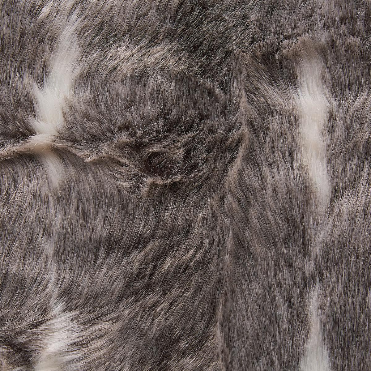 DECKE Dunkelbraun Taddart 150/200 cm - Dunkelbraun, Textil (150/200cm) - Beliani