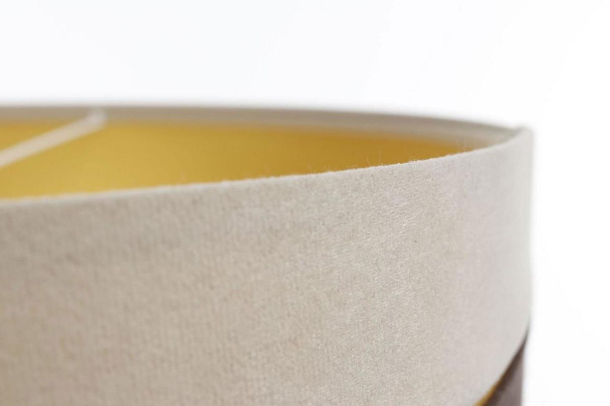 HÄNGELEUCHTE Beige 40/20 cm - Beige/Braun, Kunststoff (40/0.4/20cm) - ONZENO