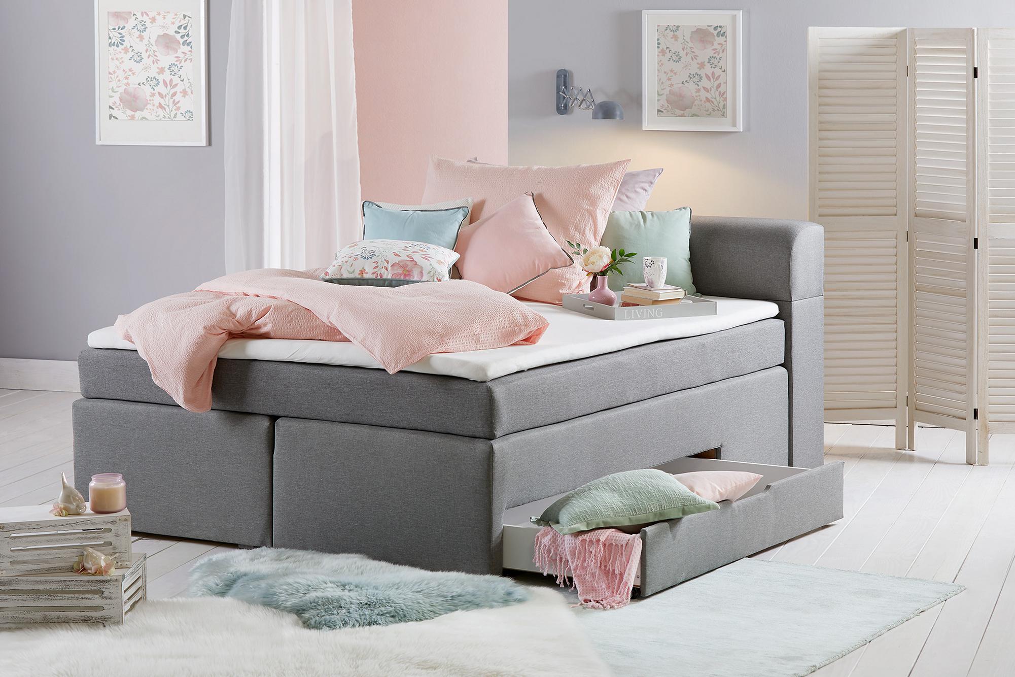 Stauraum schaffen im Schlafzimmer | Stauraumbetten mömax