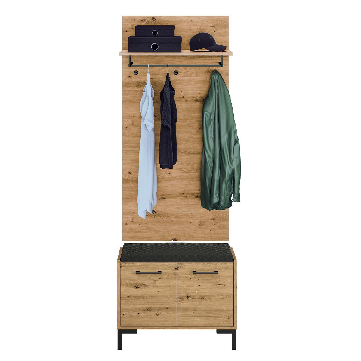 VITRINE Liora Holz - Braun, Holzwerkstoff (70/54/34cm) - Petits-meubles