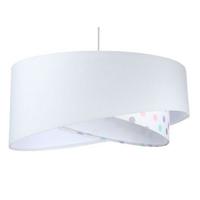 HÄNGELEUCHTE Weiß 50/23 cm - Weiß, Kunststoff (50/1/23cm) - ONZENO