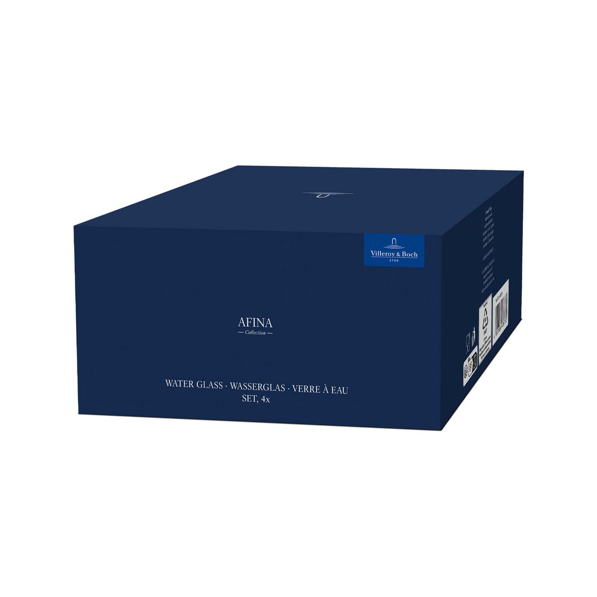 WASSERGLÄSER Afina transparent 200 ml 4er Set - Transparent, Glas (0.2L) - Villeroy & Boch