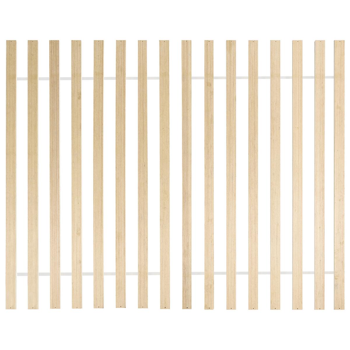 BETT mit Lattenrost 160/200 Kiefernholz Hellbraun Echallon - Hellbraun/Braun, Holz (160/200cm) - Beliani