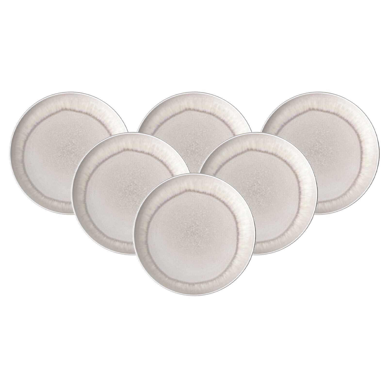 FRÜHSTÜCKSTELLER Perlemor Sand beige ø 23,8 cm 6er Set - Beige, Keramik (23.8cm) - like.Villeroy & Boch