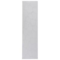 TEPPICH Hellgrau 80/300 cm Kawi - Hellgrau/Grau, Textil (80/300cm) - Beliani