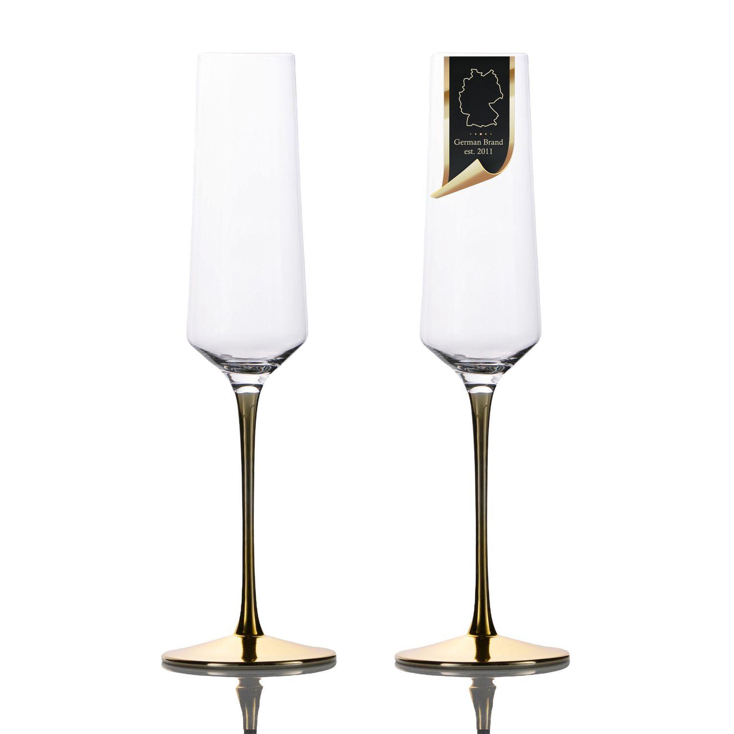 SEKTGLAS SET 200 ml (2-tlg) - Transparent, Glas (0.2L) - Intirilife