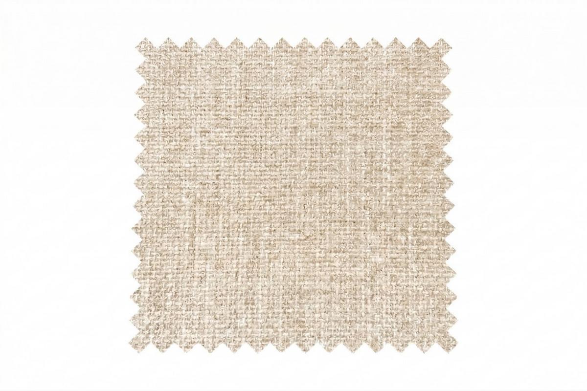 SCHLAFSOFA SADIRA Cremeweiß Flachgewebe - Creme/Schwarz, Kunststoff/Textil (288/89/209cm) - KAWOLA