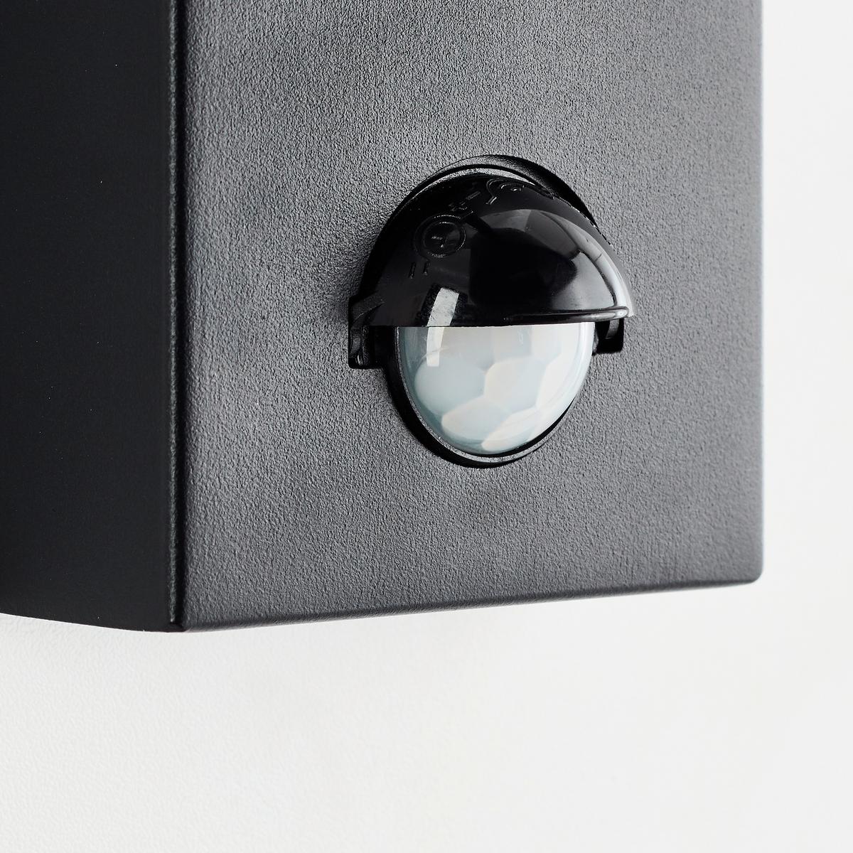 AUSSENWANDLEUCHTE Bari 44321/06 - Schwarz, Metall (11/17/15.5cm) - Brilliant