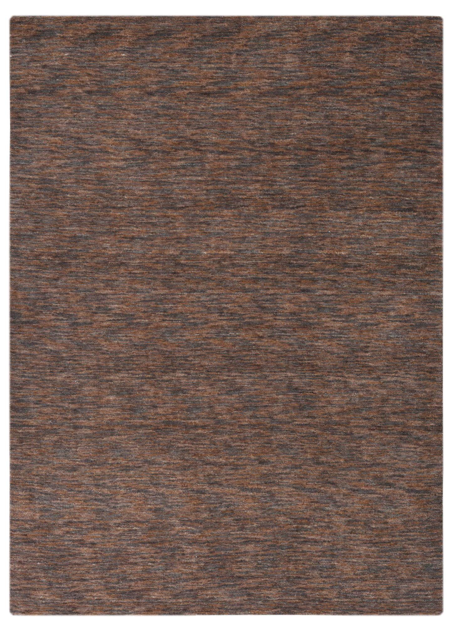 HANDWEBTEPPICH Nashville 140x200 cm - Braun, Textil (140/200cm) - THEKO