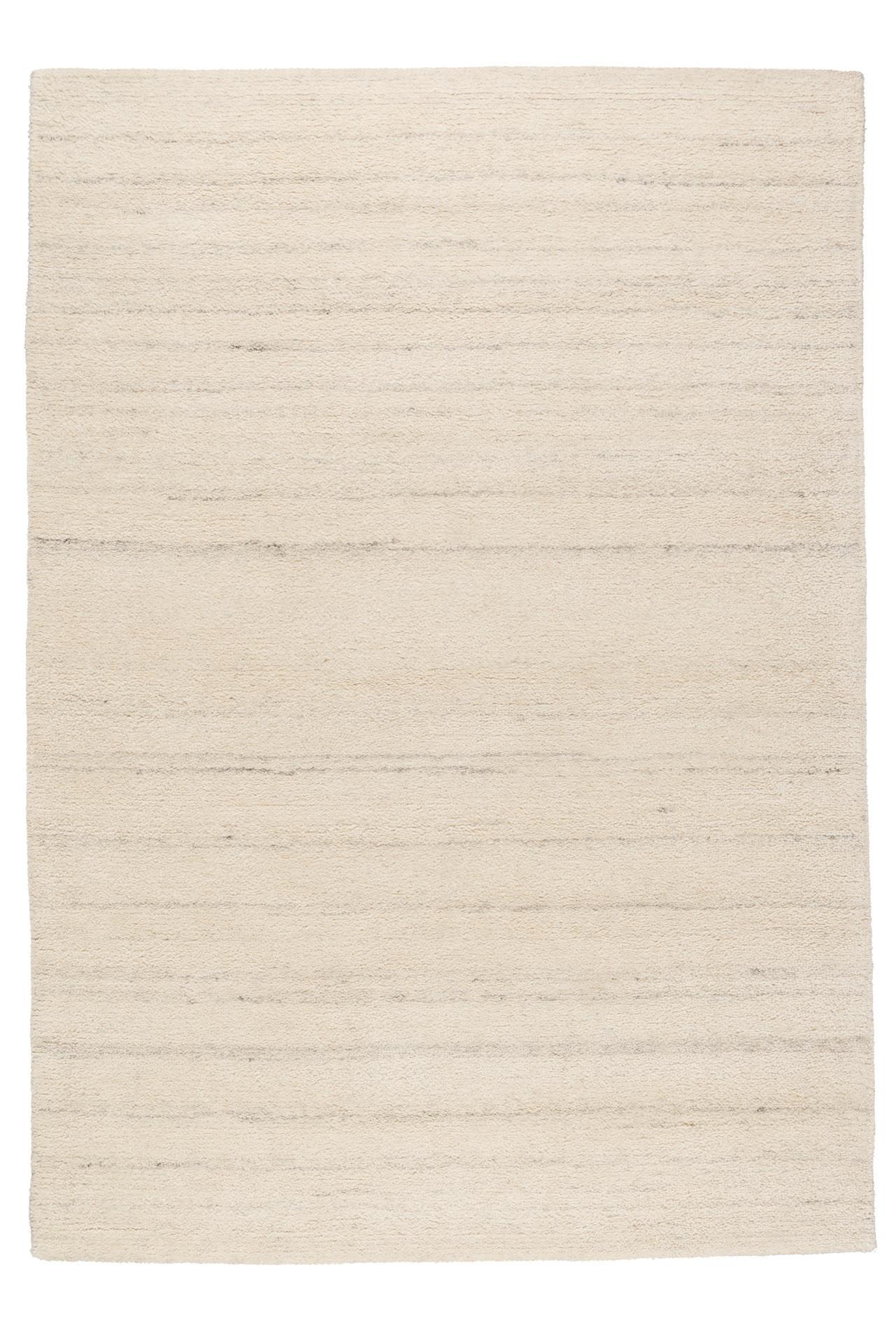 NATUR TEPPICH BERBER ARUNA MELIERT - Beige, Textil (140/200cm) - Pergamon