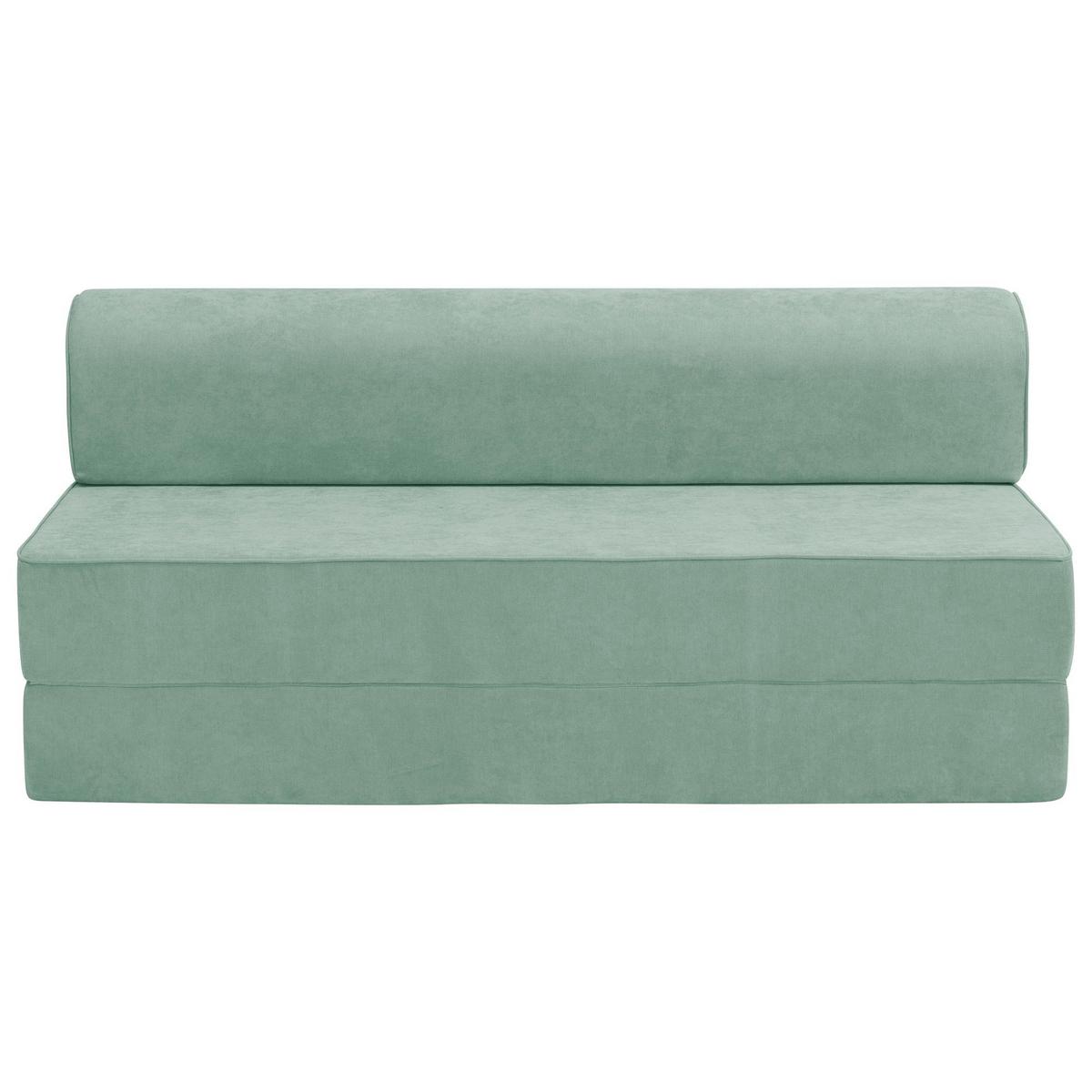 FALTSOFA Katusha Flachgewebe hellgrün - Hellgrün, Kunststoff (80/71/160cm) - 58aufmkessel