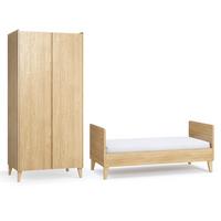 BABYZIMMER 2-teilig Muve Holz - Braun, Holzwerkstoff (143/90/75cm) - Petits-meubles