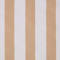 BAUMWOLLSTOFF Meterware beige-weiß gestreift, 150 cm - Beige, Textil (150/100cm) - Homescapes
