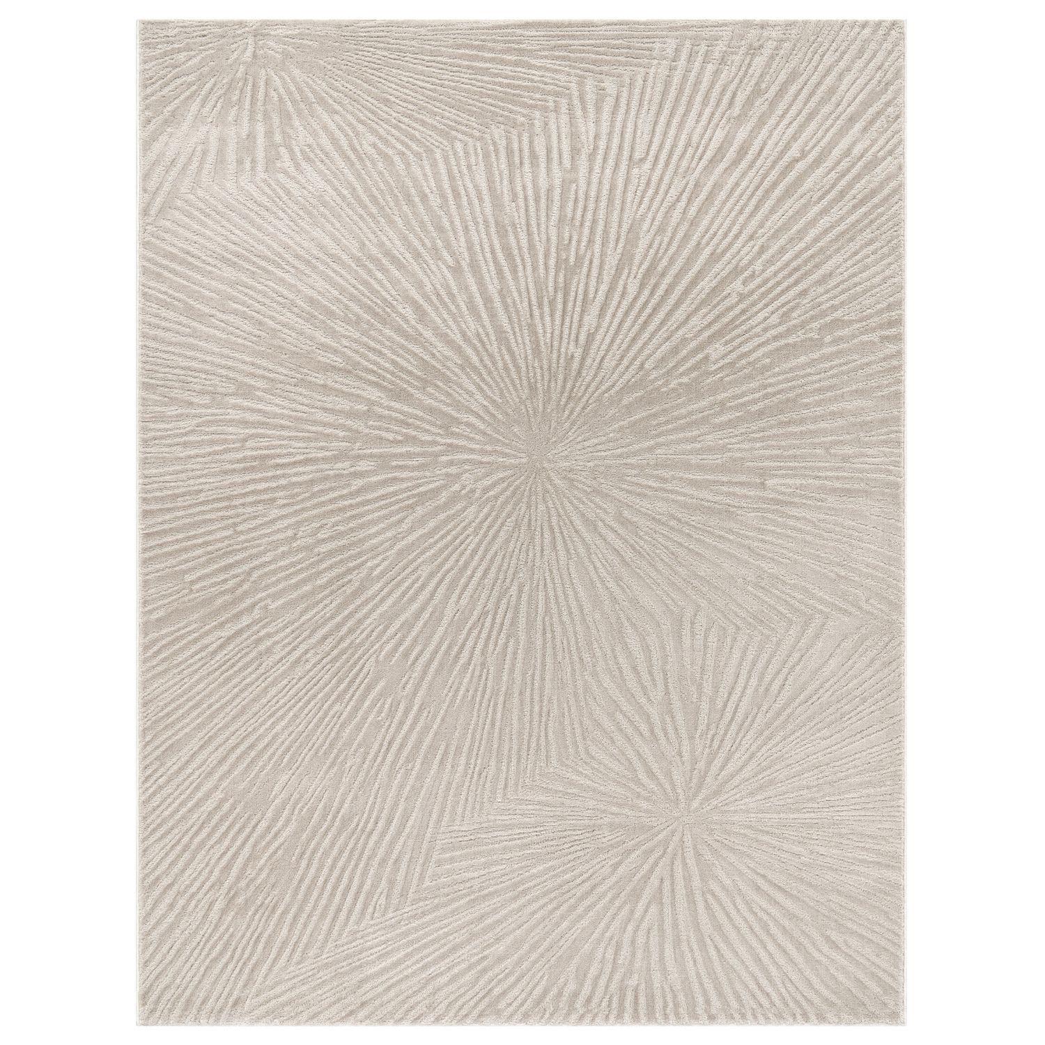 FLACHWEBETEPPICH Boho Beige 120 x 160 cm - Beige, Kunststoff (120/160cm) - TT Home