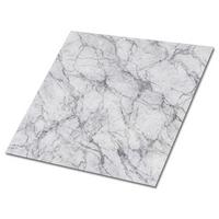 FLIESENAUFKLEBER 9 Stück 30x30 cm selbstklebend Grauer Marmor - Grau, Textil (30/1.6/30cm) - TULUP