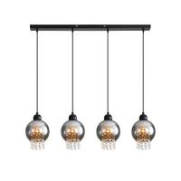 PENDELLEUCHTE Marson 86/5/175 cm - Schwarz, Metall (5/86/175cm) - Nettlife