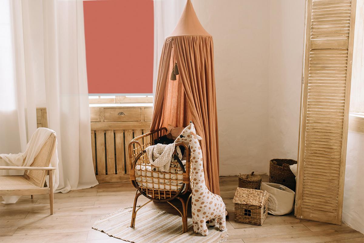 INNENROLLO - Fensterrollo - Rollo - 60x40 cm - Rot - Rot, Kunststoff (60/140/0.5cm) - TULUP