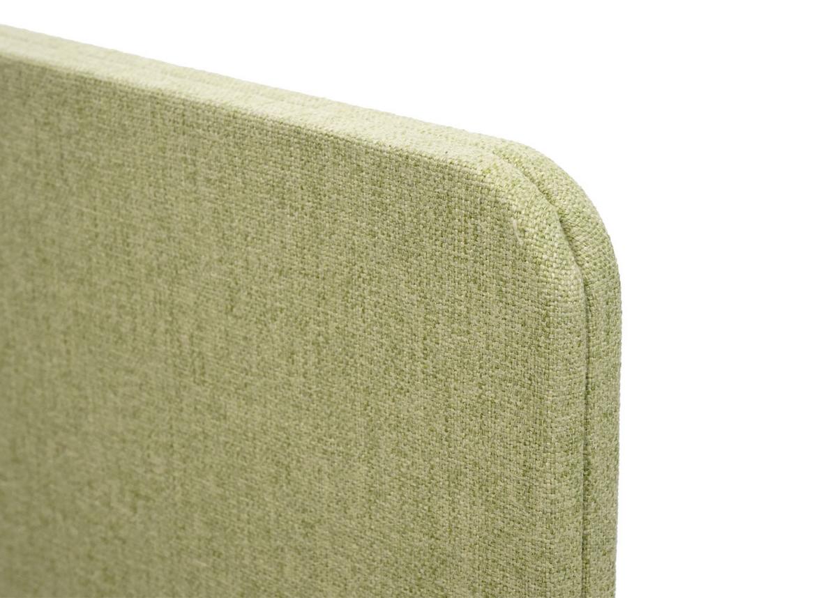 AKUSTIK-TISCHTRENNWAND Hellgrün - Hellgrün, Textil (120/60/2cm) - MCW