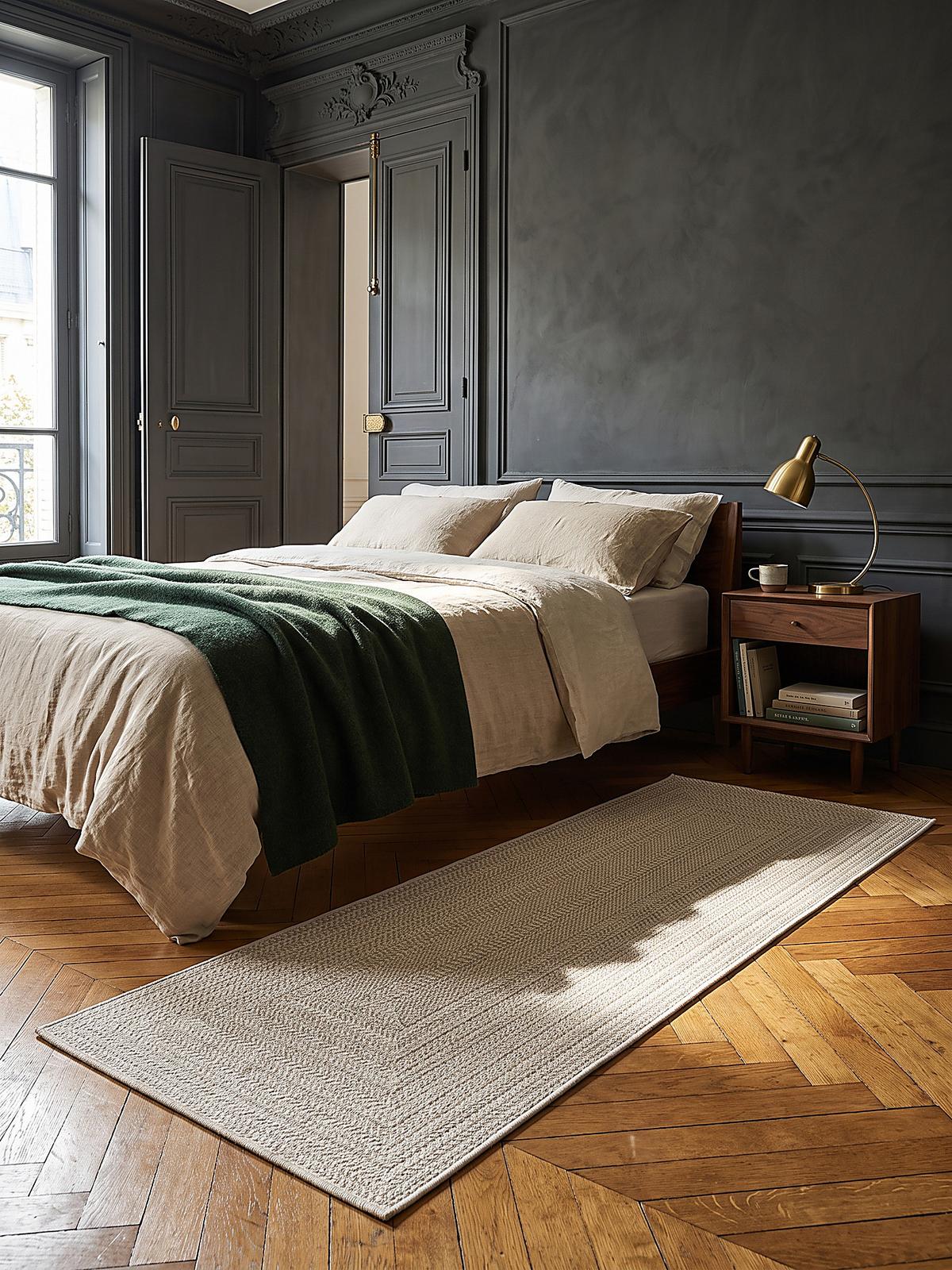 TEPPICHLÄUFER Bordüre CORDEV Polypropylen Creme 80 x 250 cm - Beige, Textil (80/250cm) - KADIMA DESIGN