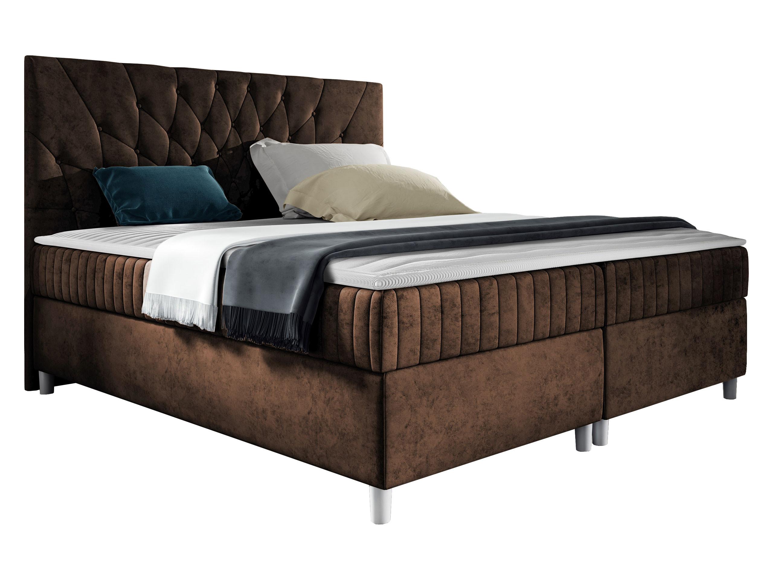 BOXBETT Prowansja - H3 - Dunkelbraun, Holz (160/200cm) - MIRJAN24